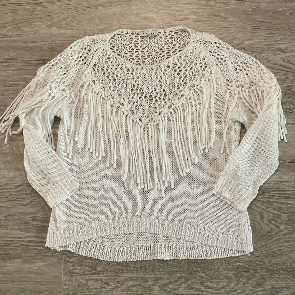 Stellah knit fringe sweater